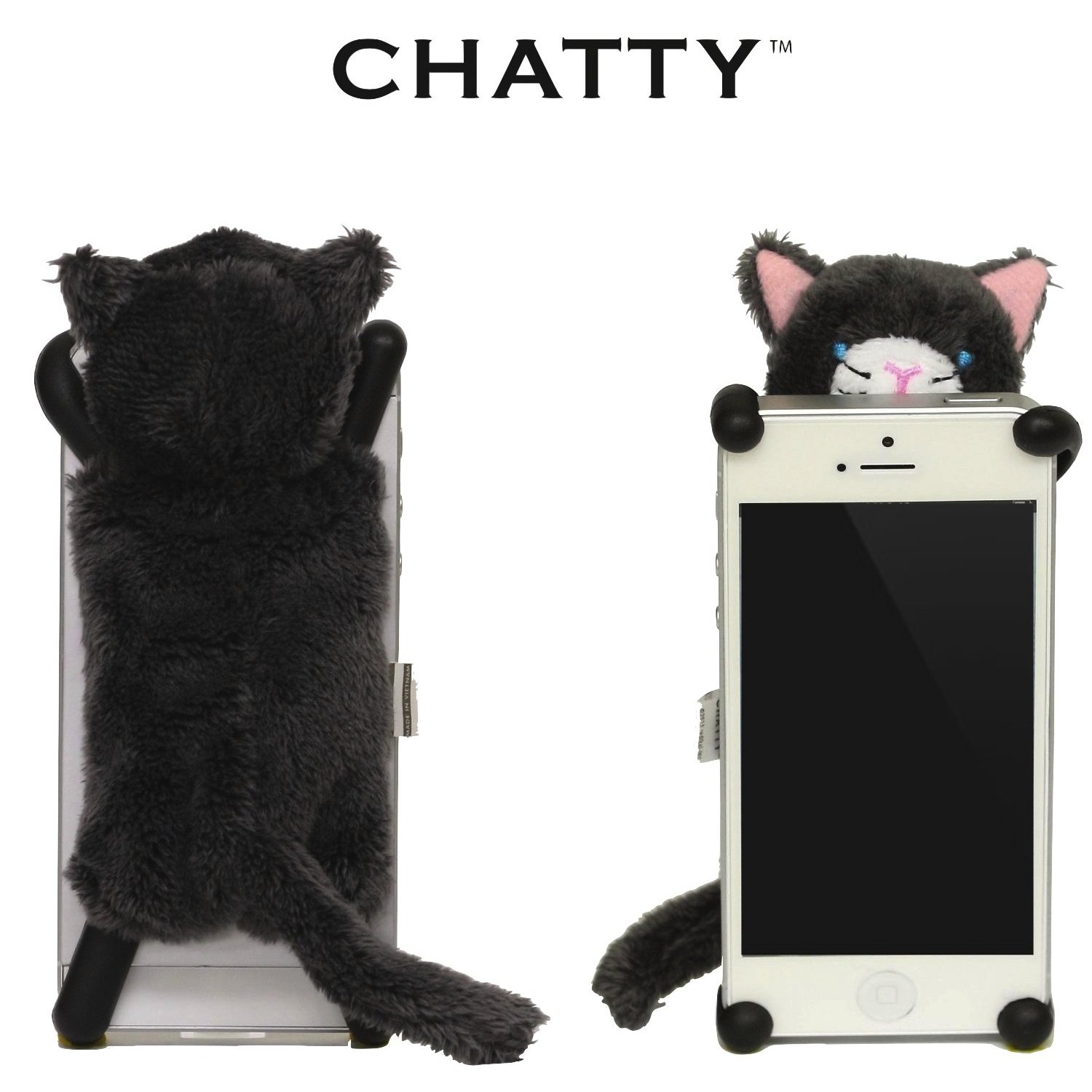 Chatty 猫のぬいぐるみ Iphoneカバー 猫物 Nekomono